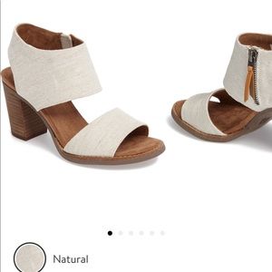 TOMS block heel sandals